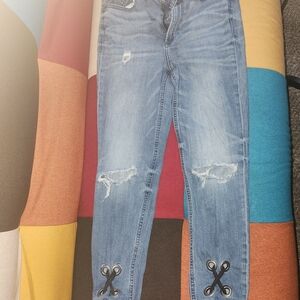 Express Distressed Denim